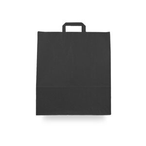 Bolsas de papel asa plana 40x15x45 negro