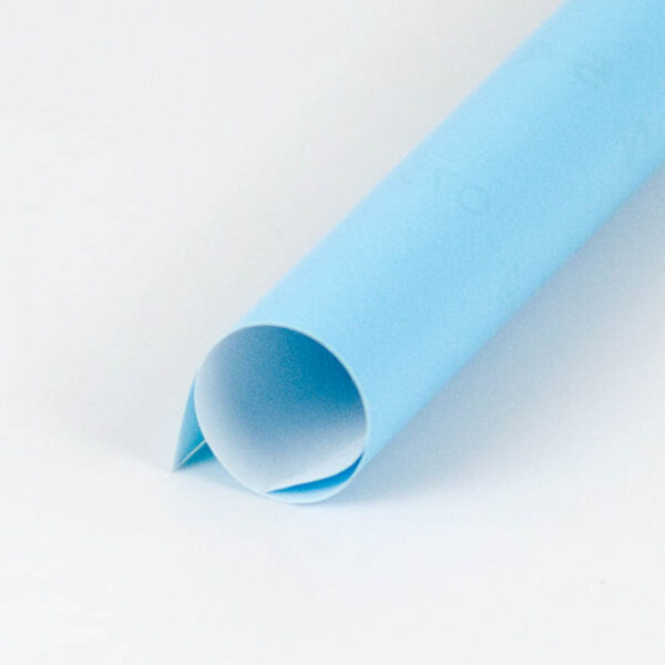 papel de regalo estucado color azul turquesa