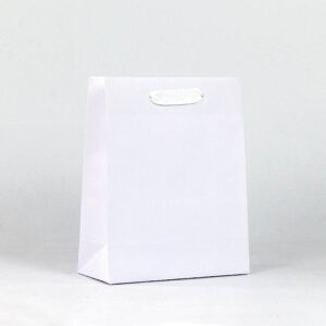 oferta bolsa de lujo asa cinta blanca 22x10x27