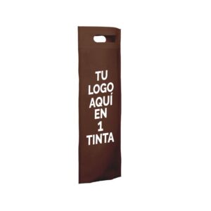 Bolsa de tela personalizadas para botellas chocolate