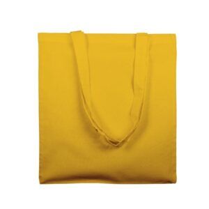 Bolsa de algodón 145 grs colores asa larga