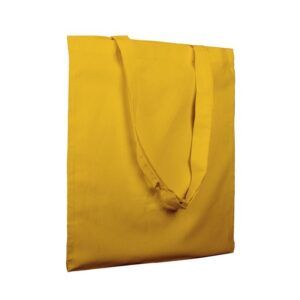 Bolsa de algodón 145 grs colores asa larga