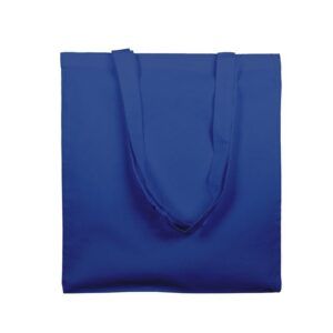 Bolsa de algodón 145 grs colores asa larga