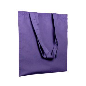 Bolsa de algodón 145 grs colores asa larga