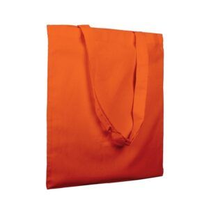 Bolsa de algodón 145 grs colores asa larga