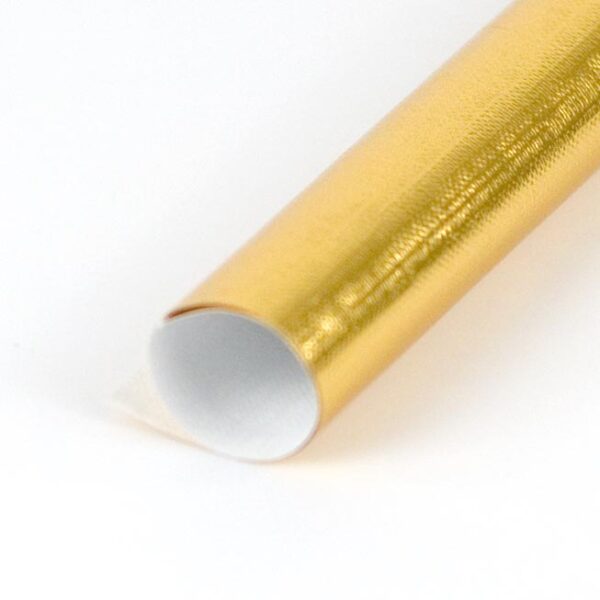 papel de regalo metalizado colores oro