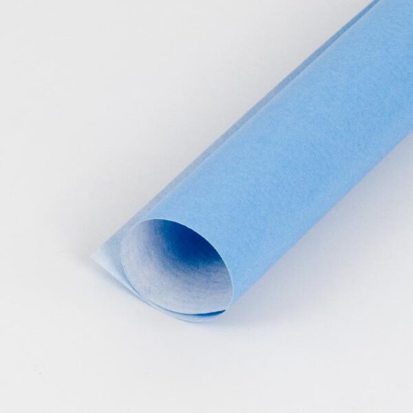 Papel de regalo celulosa colores azul turquesa