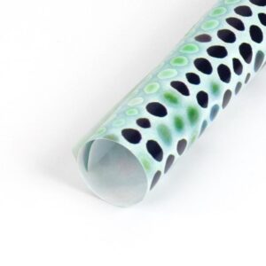 papel de regalo con dibujo de topos agua marina 145916-b